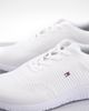 Tommy Hilfiger Tommy Hilfiger knit runner sneakers with small flag logo in white - 3
