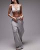 Tommy Hilfiger Tommy Hilfiger lace triangle bra in white - 2