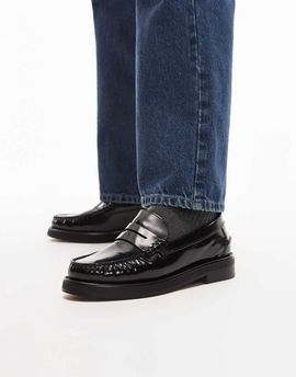 Tommy Hilfiger Tommy Hilfiger leather loafers in black