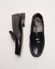 Tommy Hilfiger Tommy Hilfiger leather penny loafers in black - 2