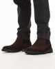 Tommy Hilfiger Tommy Hilfiger leather suede comfort chelsea boots in brown - 1
