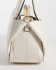 Tommy Hilfiger Tommy Hilfiger logo tape strap mini bag in soft cream-White - 4