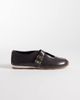 Tommy Hilfiger Tommy Hilfiger mary jane ballet flat sneakers in brown - 1