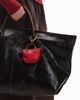 Tommy Hilfiger Tommy Hilfiger mini tote pouch bag charm in red - 1
