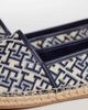 Tommy Hilfiger Tommy Hilfiger monogrammed jacquard espadrilles in navy - 3