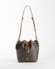 Tommy Hilfiger Tommy Hilfiger monologo bucket bag in brown-Black - 1