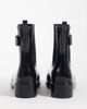 Tommy Hilfiger Tommy Hilfiger Oksana glossy ankle boots with buckles in black - 4