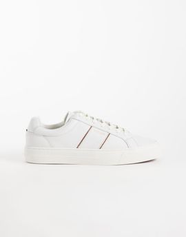 Tommy Hilfiger Tommy Hilfiger park leather sneakers in white