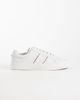 Tommy Hilfiger Tommy Hilfiger park real premium leather sneakers in white - 1