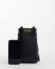Tommy Hilfiger Tommy Hilfiger phone pouch with long strap in black - 3
