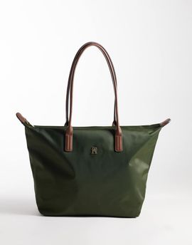 Tommy Hilfiger Tommy Hilfiger popette maxi tote bag in khaki-Green