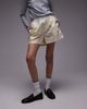 Tommy Hilfiger Tommy Hilfiger poplin boxer shorts in butter yellow stripe - 2