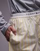 Tommy Hilfiger Tommy Hilfiger poplin boxer shorts in butter yellow stripe - 4