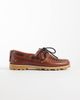 Tommy Hilfiger Tommy Hilfiger premium leather boat shoes in tan-Brown - 1