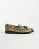 Tommy Hilfiger Tommy Hilfiger premium snake tassel loafers in beige-Neutral - 1