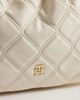 Tommy Hilfiger Tommy Hilfiger quilted mini tote with chain strap in cream-White - 3