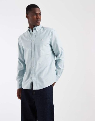 Tommy Hilfiger Tommy Hilfiger regular fit oxford shirt in light green