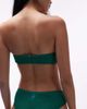 Tommy Hilfiger Tommy Hilfiger resort crinkle bandeau bikini top in green - 2