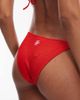 Tommy Hilfiger Tommy Hilfiger Resort crinkle side tie bikini bottoms in red - 2
