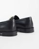 Tommy Hilfiger Tommy Hilfiger Rossie leather loafers with chain fringe in black - 4
