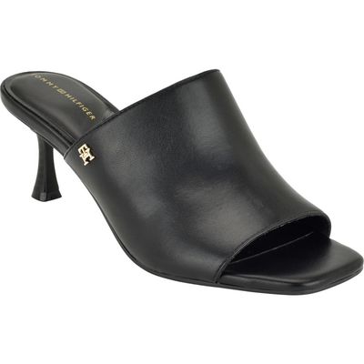 Tommy Hilfiger Tommy Hilfiger Sassey Faux Leather Slide Sandal