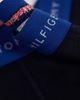 Tommy Hilfiger Tommy Hilfiger Signature Cotton 3 pack boxer briefs in black with blue/burgundy waistbands - 2