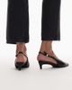 Tommy Hilfiger Tommy Hilfiger slingback heels with buckle detailing in black - 3