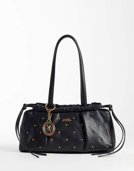 Tommy Hilfiger Tommy Hilfiger soft leather shoulder bag in black