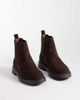Tommy Hilfiger Tommy Hilfiger soho real suede chelsea boots in dark brown - 2