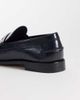 Tommy Hilfiger Tommy Hilfiger study brushed leather loafers in navy - 3