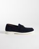 Tommy Hilfiger Tommy Hilfiger suede loafers in navy - 1