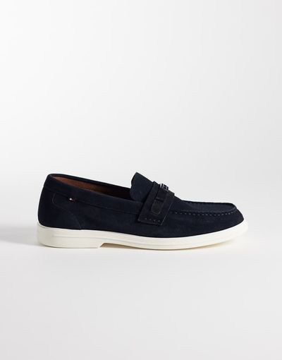 Tommy Hilfiger Tommy Hilfiger suede loafers in navy
