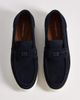 Tommy Hilfiger Tommy Hilfiger suede loafers in navy - 3