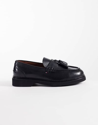 Tommy Hilfiger Tommy Hilfiger tassel loafers in black