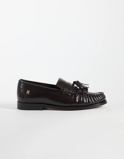 Tommy Hilfiger Tommy Hilfiger tassel loafers in brown
