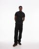 Tommy Hilfiger Tommy Hilfiger tipped slim fit polo shirt in black - 1