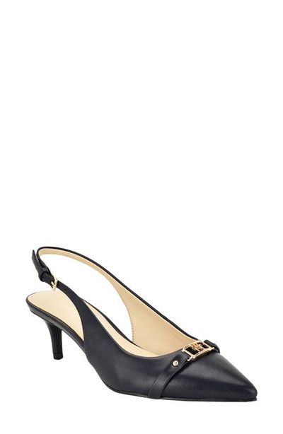 Tommy Hilfiger Tommy Hilfiger Totale Slingback Pointed Toe Pump