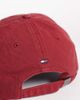 Tommy Hilfiger Tommy Hilfiger washed cotton crest logo cap in red - 2