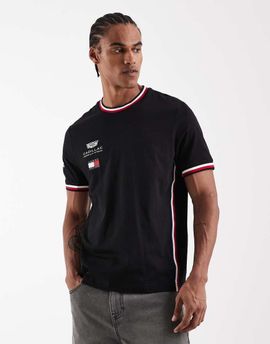 Tommy Hilfiger Tommy Hilfiger x Cadillac F1 replica t-shirt in black
