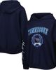 Tommy Hilfiger Women's Tommy Hilfiger Navy Tennessee Titans Becca Drop Shoulder Pullover Hoodie  - 1