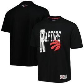 TOMMY JEANS Men's Tommy Jeans Black Toronto Raptors Mel Varsity T-Shirt 