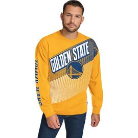 TOMMY JEANS Men's Tommy Jeans Gold Golden State Warriors Lucas Long Sleeve T-Shirt 
