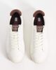 Tommy Jeans Tommy Jeans archive '98 real premium leather sneakers in cream-White - 3