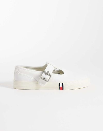 Tommy Jeans Tommy Jeans archive mary jane shoes in white
