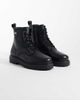 Tommy Jeans Tommy Jeans archive premium premium leather lace-up boots in black - 2