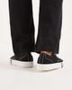 Tommy Jeans Tommy Jeans archive Y2K canvas sneakers in black - 4