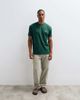 Tommy Jeans Tommy Jeans badge logo T-shirt in dark green - 3