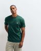 Tommy Jeans Tommy Jeans badge logo T-shirt in dark green - 4
