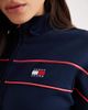 Tommy Jeans Tommy Jeans badge logo zip up jacket with piping in navy - part of a set - 3