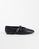 Tommy Jeans Tommy Jeans Baisley leather ballet flats in black - 1